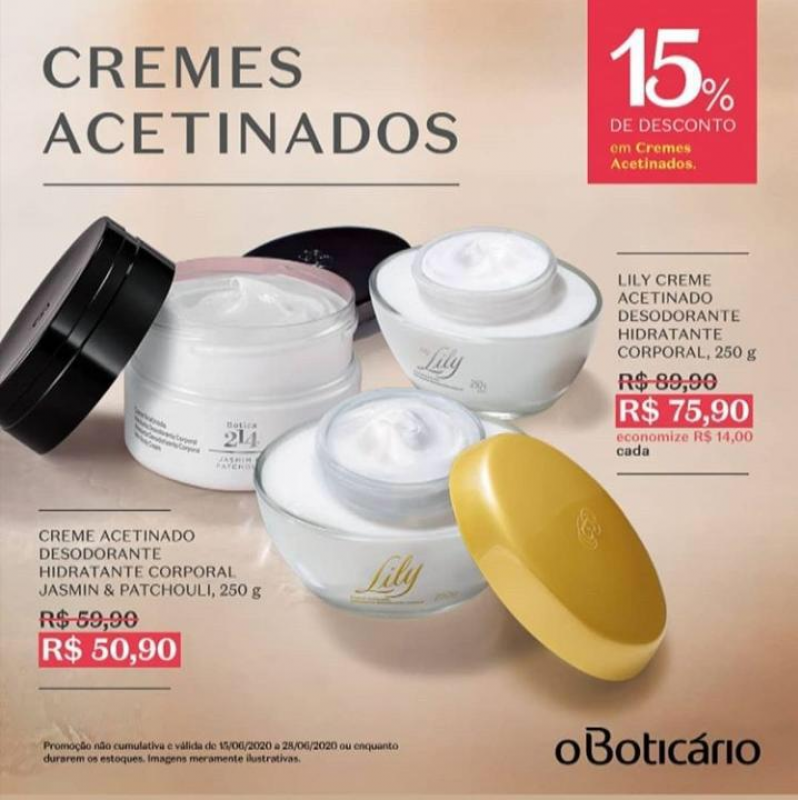 Lily Creme O Boticário Shopping Tambiá