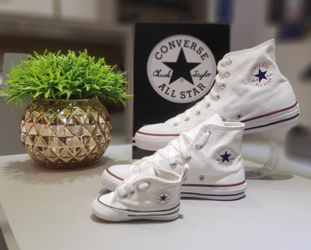 tenis all star mae e filha